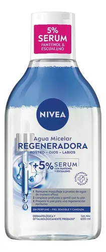 Agua Micelar Regeneradora NIVEA 400 ML
