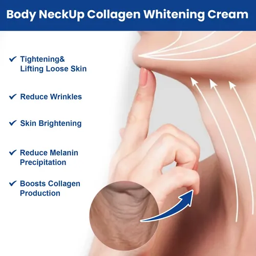 Crema Facial Blanqueadora Hidratante Antiarrugas Colágeno