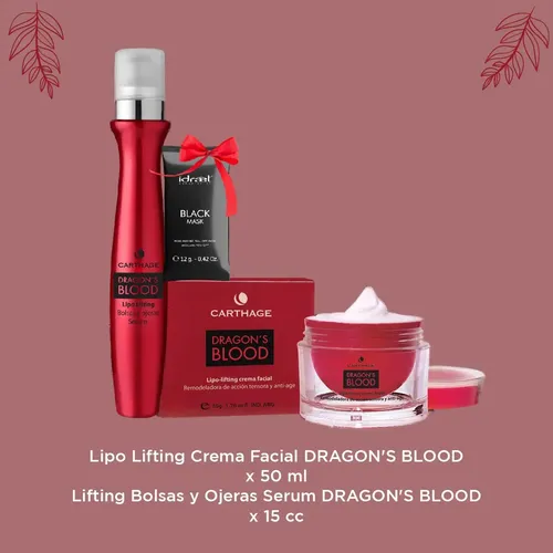 Skincare Kit Antiarrugas Antiage Dragons Blood Carthage