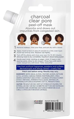 Mascarillas Miss Spa Trio Vitamina C Y Detox Con Carbón Y