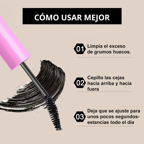 2 Packs Eyebrow Gel, Buildable, Creates Full,
