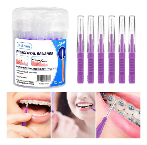 35pzs Cepillos Interdentales Profesionales,cepillos Dentales