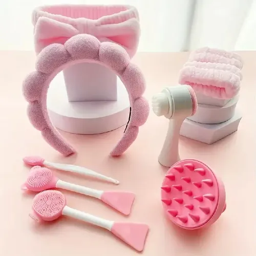 Kit De Maquillaje Profesional 9 Piezas De Plástico