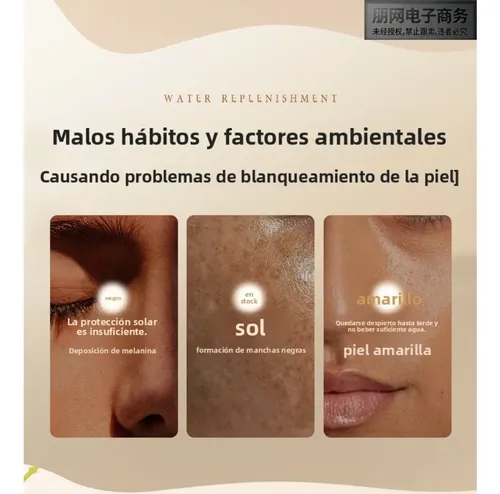 Paquete De 2 Tónicos Brightening Essence Que Humecta Los Por