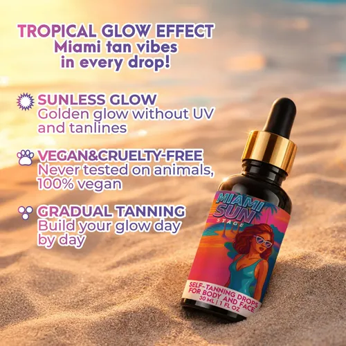 Sunstage Miami Sun Stage Gotas Autobronceadoras Original