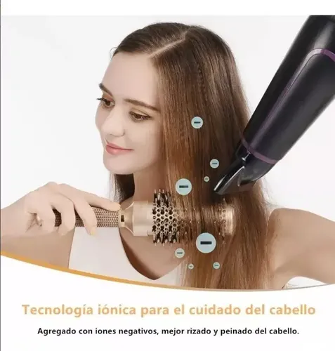 Cepillo Redondo Térmico Cerámica Nano Cepillo For Cabello N