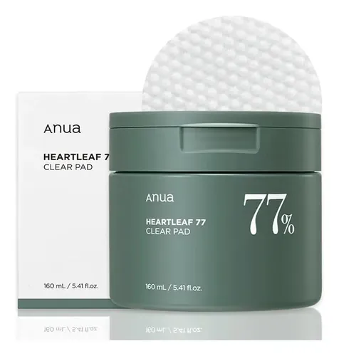 Anua Heartleaf 77% Shooting Clear Pad Almohadillas Tonicas Momento de aplicación Día/Noche Tipo de piel Todo tipo de piel