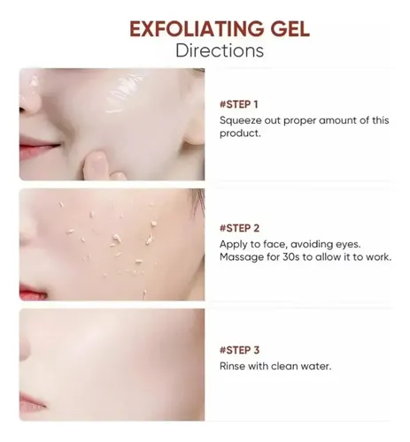 Gel Exfoliante Purificador Quarxery – Pack De 3 Unidades