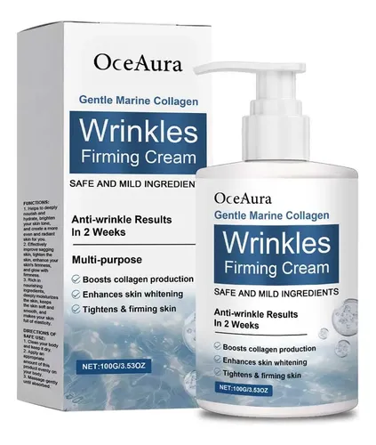 Crema De Colágeno Oceaura Para Piel Firme