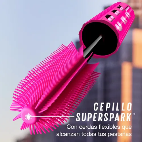 Mascara De Pestañas Maybelline Firework Blackest Black Wsh