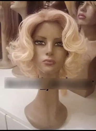 Peluca Marilyn Monroe Rubia Corta!!!