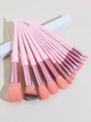 Set De Brochas Para Maquillaje X13 Piezas Kit Completo