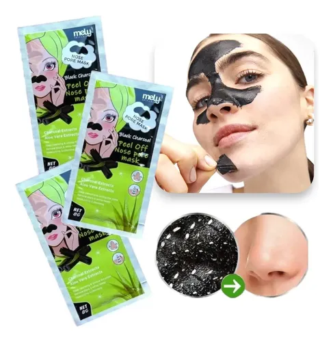 Peel Off Mascarilla Puntos Negros Nariz Mely 8g X3