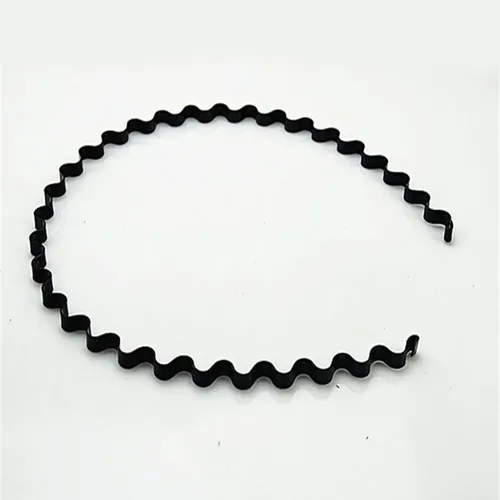 8 Unids Unisex Negro Espiral Ondulado Pelo Aro Deportes Diad