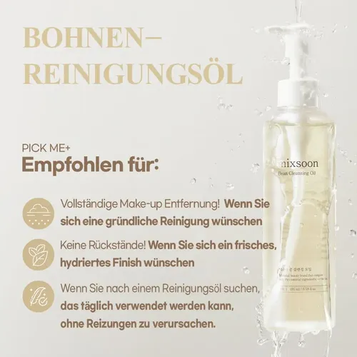 Aceite Limpiador De Frijoles De Mixsoonpara Unisex, Aceite