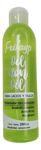 Modelador Peinado Lacios Rulos Oil Non Oil Frilayp 200cc X6