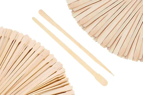 Aplicador De Cera Wax Sticks Mibly De Madera Para Cabello, 1