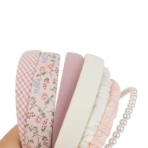 7 Diademas Rosa Para Mujer