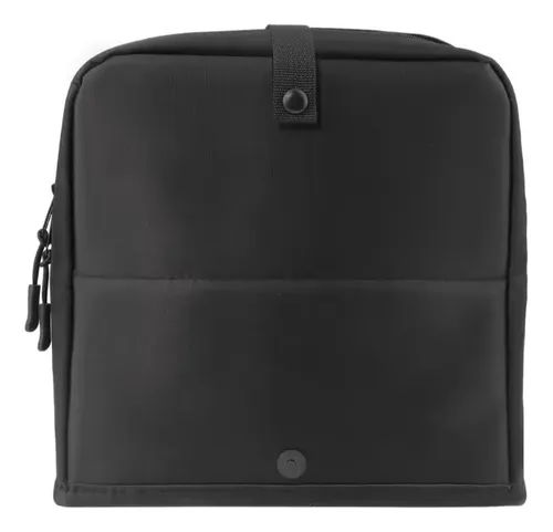 Estuche De Maquillaje Y Cepillos Negro