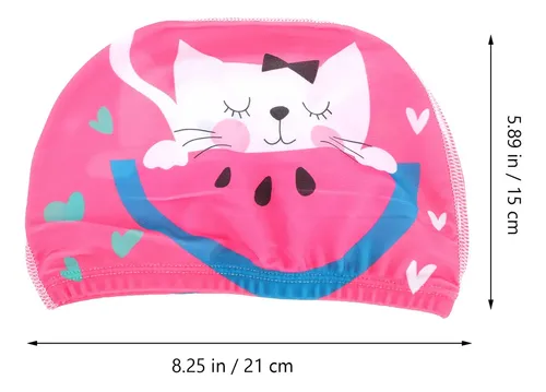 // Gorro De Baño Infantil Cartoon – Protección Y **