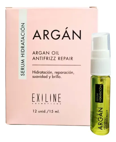 Exiline Argan Serum Hidratación Y Reparación 12un 15ml
