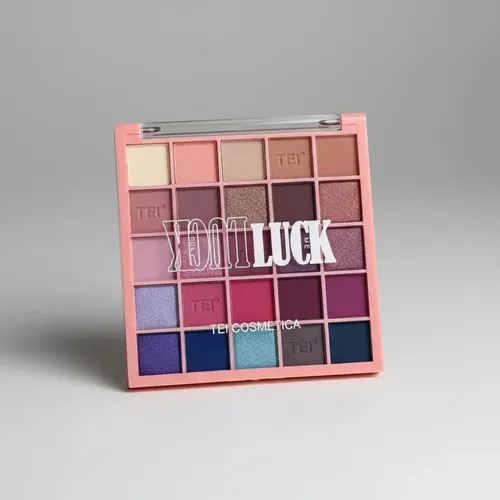 Paleta 25 Sombras Mixtas Luck You Luck Me Tei Eyeshadow Luck
