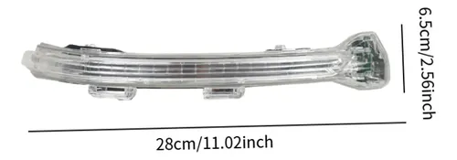 Lámpara Intermitente Profesional Para Espejo Retrovisor, Mat