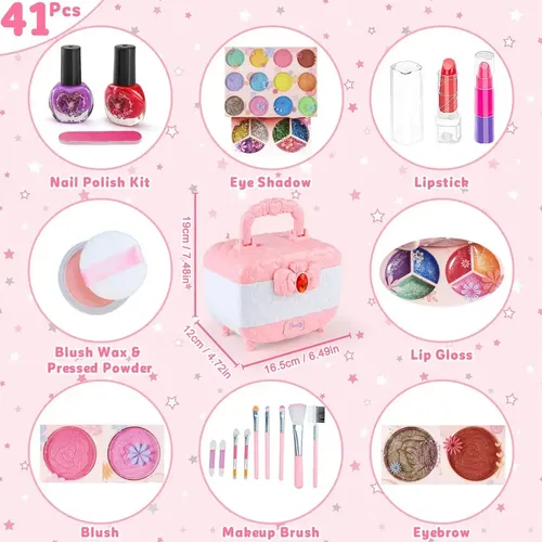 Juego De Cosméticos Para Niñas Princesas