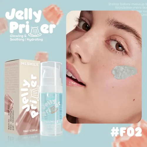 Prebase De Maquillaje En Gelatina De 4 Colores De Larga Dura