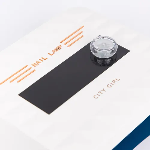 Cabina Uñas Lámpara Uv Led Inalámbrica 120 Watts City Girl