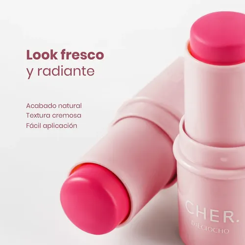 Rubor En Barra Cher Dieciocho Multistick Blush Baby Pink