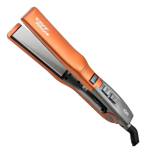 Plancha De Pelo Taiff Diamante Vulcan Cobre Y Gris 110v/22