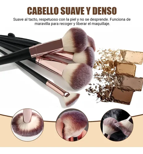 Set De 30 Brochas De Maquillaje M-mag5810hy-2-0128 Negrocafe