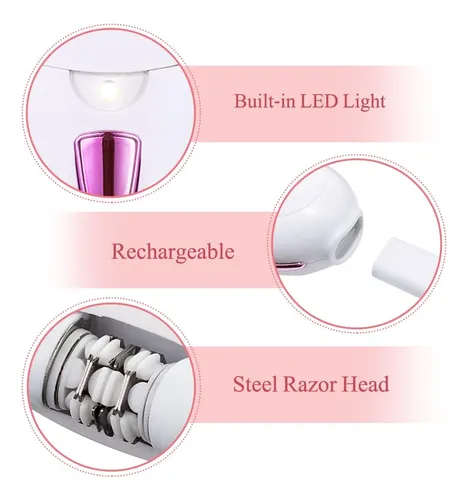 Depiladora Portátil Smooth Glide Para Mujer