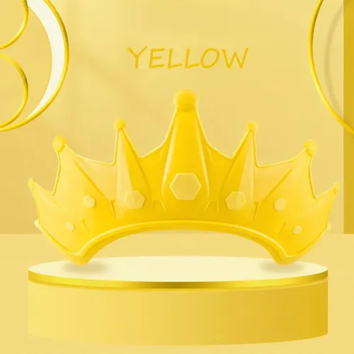 Gorro Sombrero De Baño Ducha Bebés Niños Corona Visera