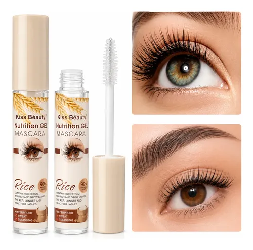 Mascara Gel Nutricion Cejas Y Pestñas Con Pulpa De Arroz