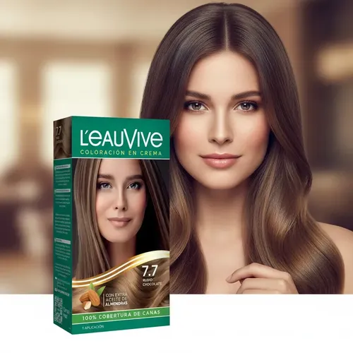 Pack Tintura En Kit L’eau Vive 7.7 Rubio Chocolate