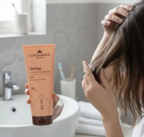 La Puissance Línea Styling Crema De Peinar + Gel Wet + Cera