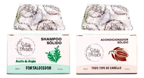 Sentida Botánica Shampoo Fortalecedor + Acondicionador 60gr