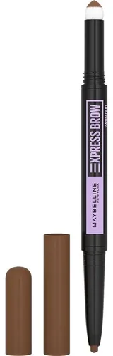 Lapiz De Cejas Maybelline New York Express Brow Satin Duo Color Medium Brown