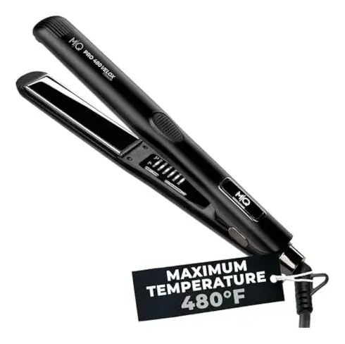 Plancha De Cabello Mq Professional Pro Velox 480 Negro