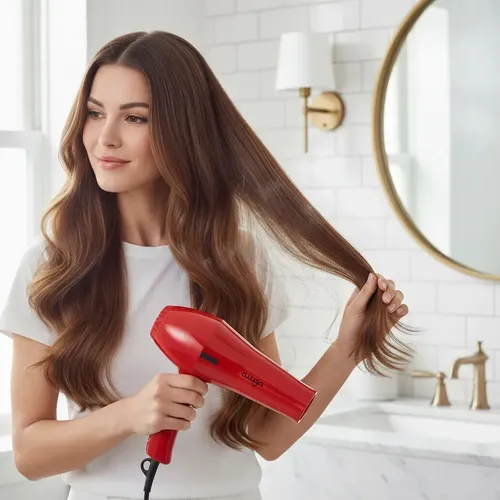Secador de Pelo Duga D3600 Profesional Bordó 2000W 2 Velocidades