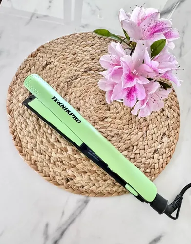 Plancha De Pelo Profesional Grand Color Teknikpro Verde
