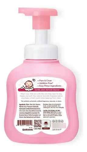 Jabón Corporal En Espuma Arau Baby Gentle Delicate Skin 450