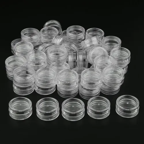 Paquete De 100 Lociones Cosméticas De Plástico