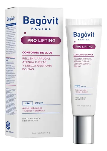 Bagovit Facial Contorno De Ojos Pro Lifting X 15 Ml
