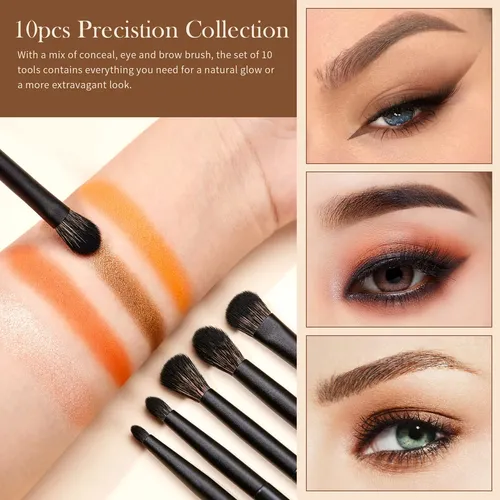 Juego De Brochas Para Sombras De Ojos Jessup T337 Profession