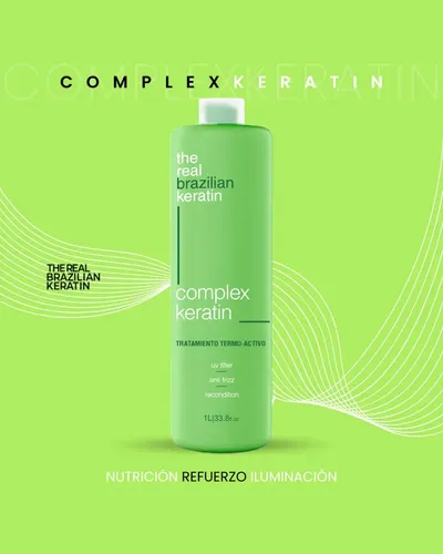 Alisado Keratina Complex Real Brazilian X 1 Litro