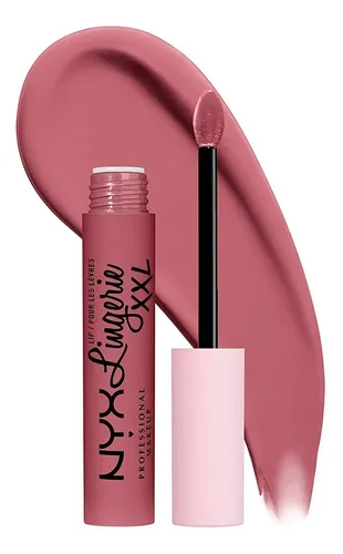 Labial Líquido NYX Professional Makeup Lingerie XXL Mate en Tono Flaunt It
