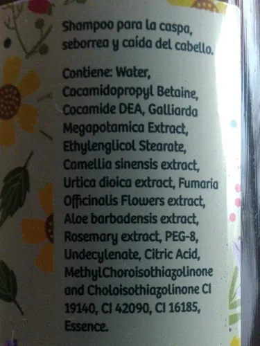 Shampoo Anticaspa, Seborrea Y Caída Oasis 500ml Vegan
